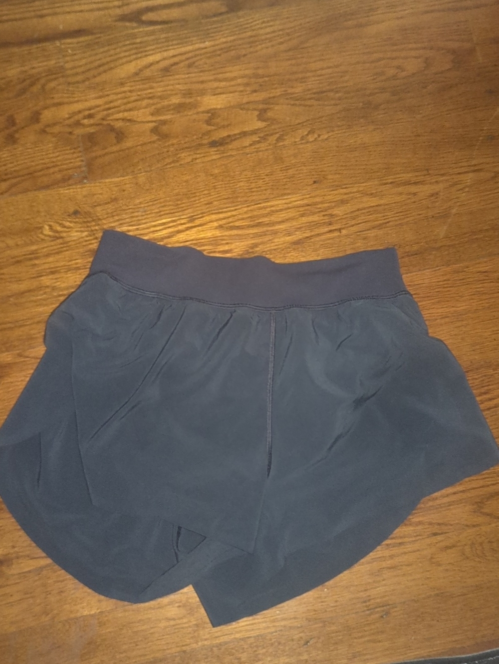 navy blue running shorts